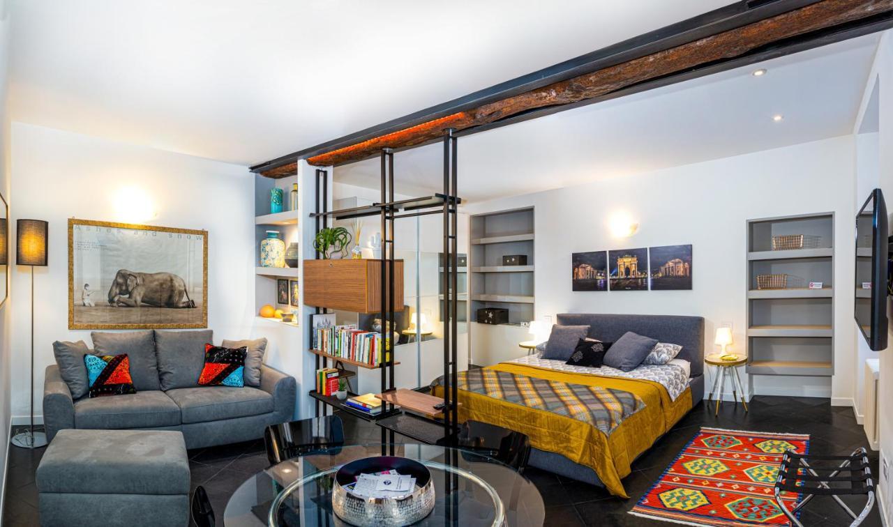 Ferienwohnung Cosy Nest In The Heart Of Brera Mailand Exterior foto